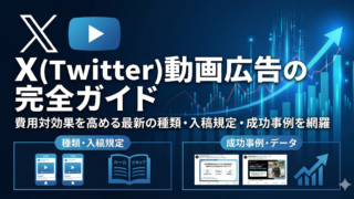 X(Twitter)動画広告の完全ガイド｜費用対効果を高める最新の種類・入稿規定・成功事例を網羅