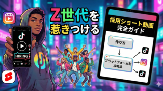 採用ショート動画完全ガイド：Z世代を惹きつける作り方とプラットフォーム別攻略法