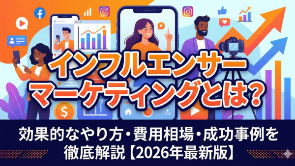 インフルエンサーマーケティングとは？効果的なやり方・費用相場・成功事例を徹底解説【2026年最新版】