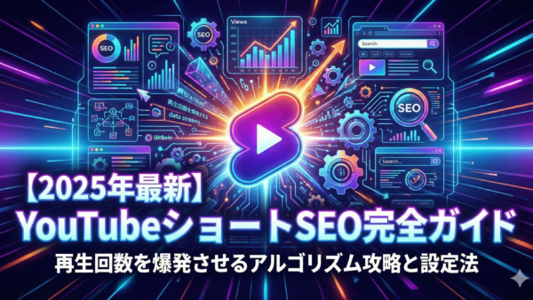 【2025年最新】YouTubeショートSEO完全ガイド｜再生回数を爆発させるアルゴリズム攻略と設定法
