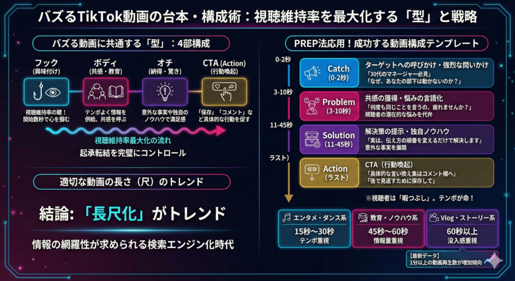 バズる動画の台本・構成の作り方は?