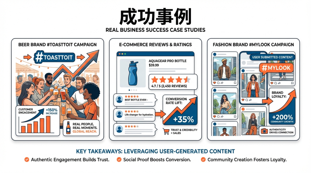 実践！成功企業が実行した「UGC活用の型」
