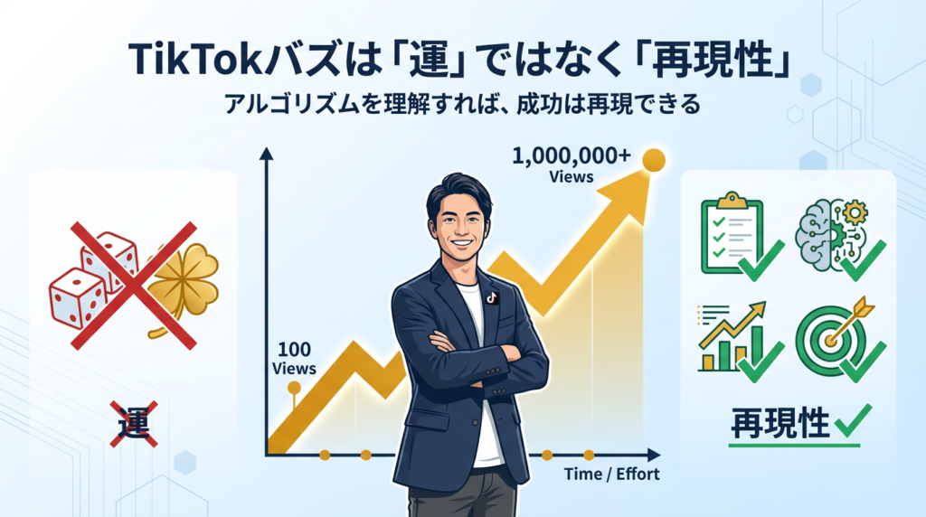 5. まとめ：TikTokバズは「運」ではなく「再現性」