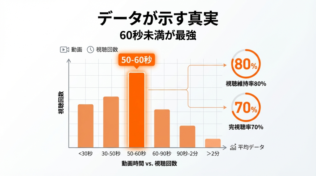 データが示す残酷な真実:60秒未満が依然として最強