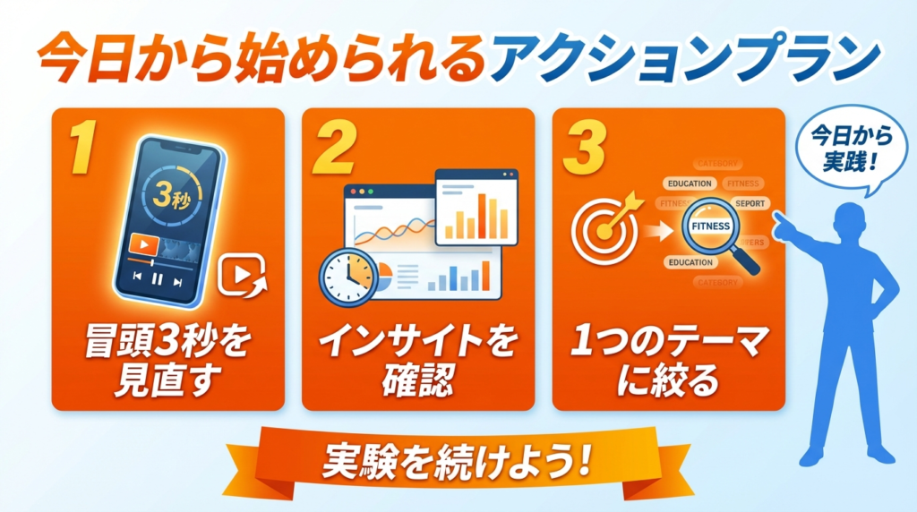 今日から始められるアクションプラン