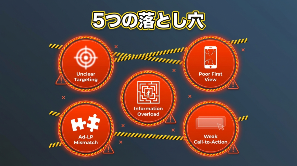 初心者が陥る5つの落とし穴