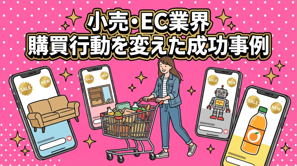 2.1. 【小売・EC業界】顧客の購買行動を変えた成功事例4選