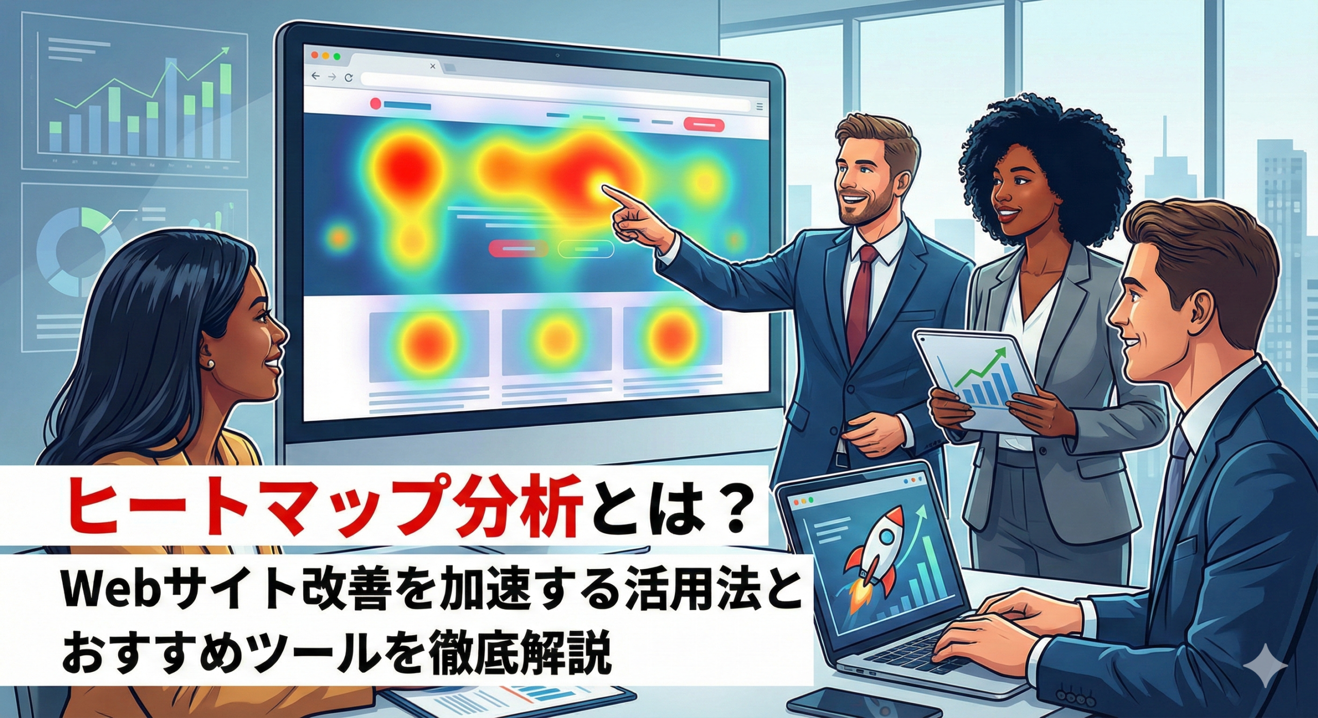 ヒートマップ分析とは？Webサイト改善を加速する活用法とおすすめツールを徹底解説