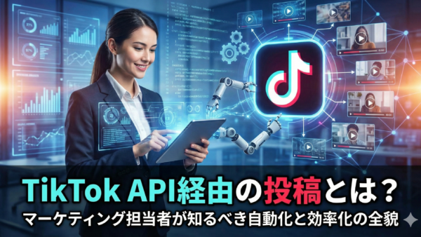 TikTok API経由の投稿とは？マーケティング担当者が知るべき自動化と効率化の全貌