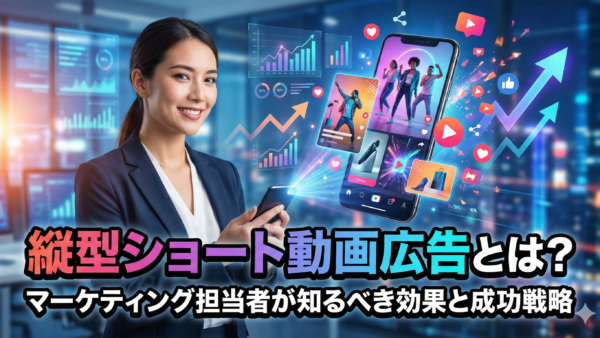 縦型ショート動画広告とは？マーケティング担当者が知るべき効果と成功戦略