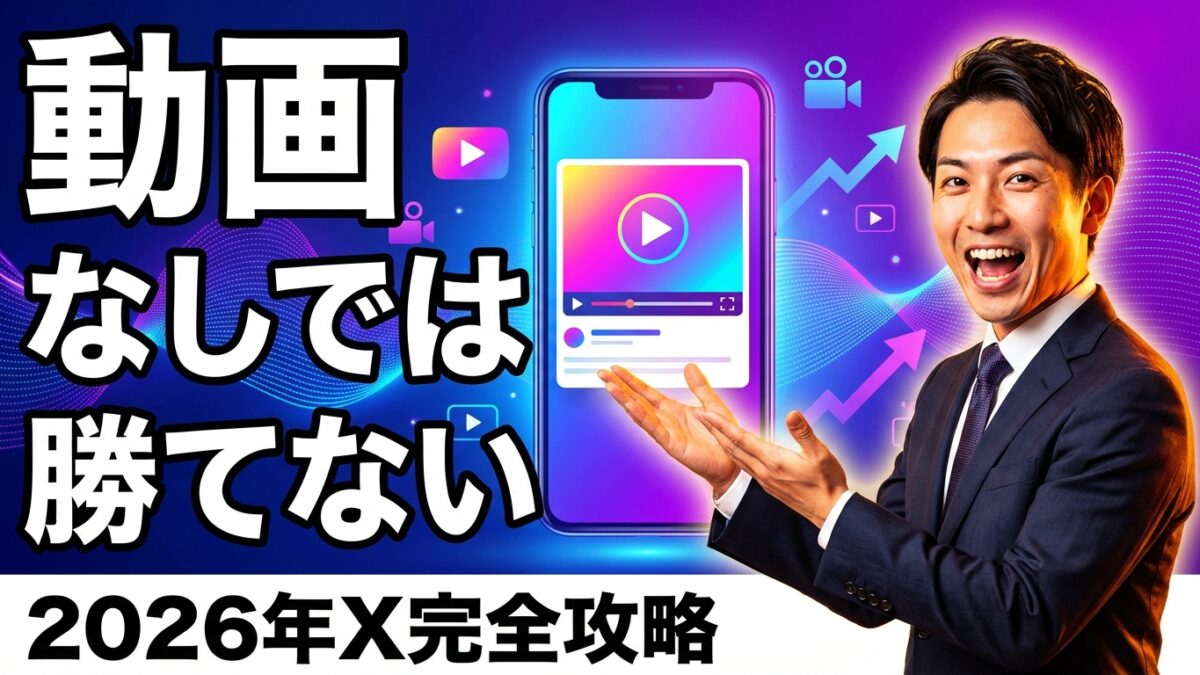 【2026年版】X動画仕様ガイド｜サイズ・長さ・形式を徹底解説