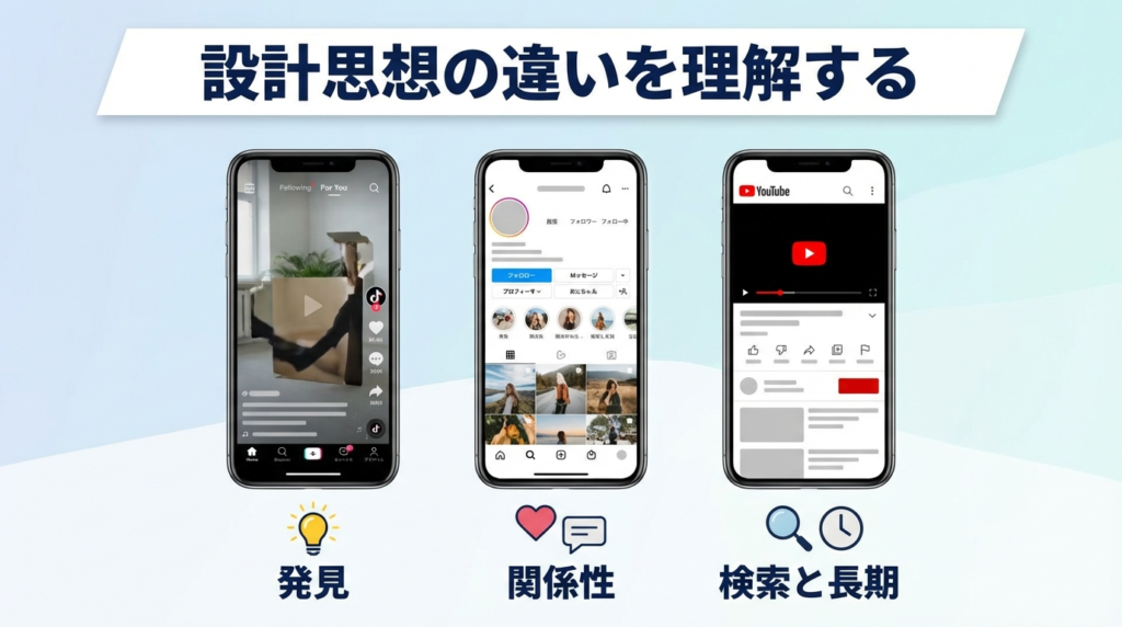プラットフォームの本質的な違い|設計思想を理解する
