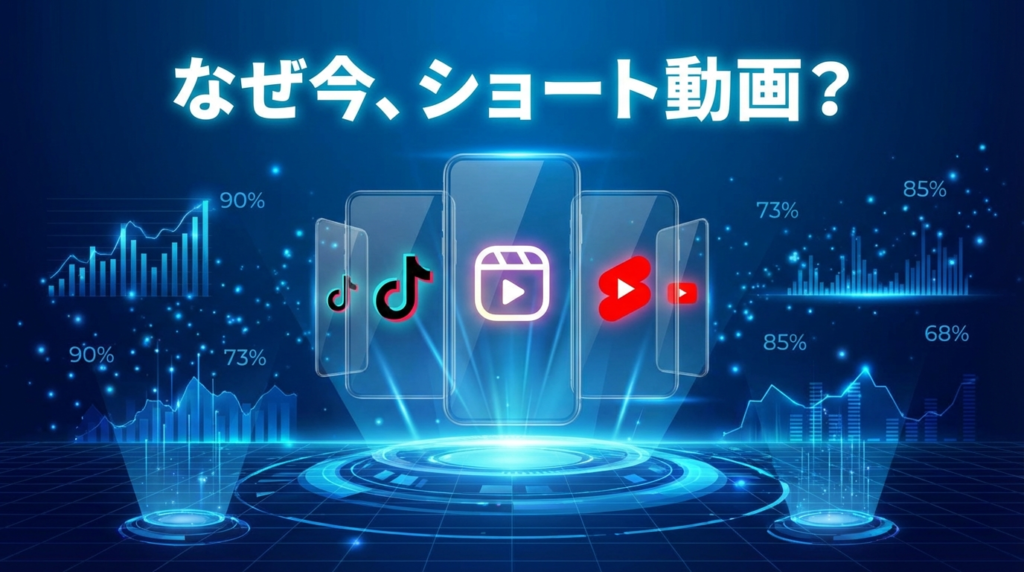 なぜ今、ショート動画なのか?|データが示す圧倒的な効果