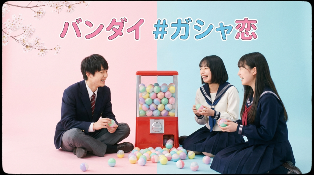 【事例②】バンダイ「#ガシャ恋」|若年層の心を掴んだショートドラマ
