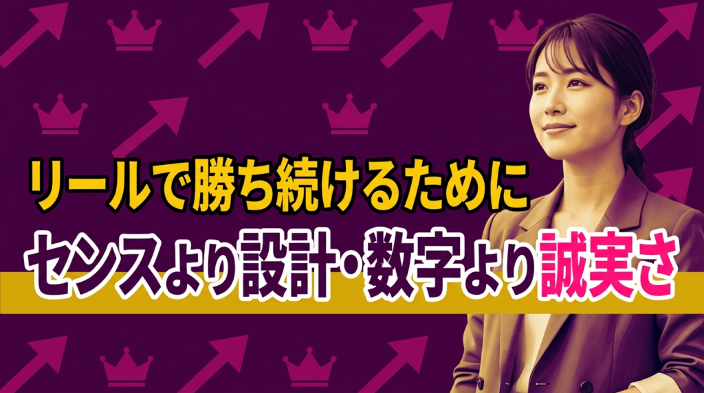 2026年、リールで勝ち続けるために