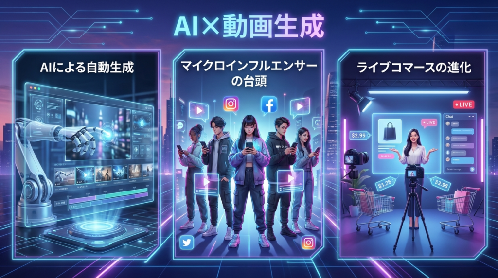 1. AI×動画生成—制作コストが"10分の1"になる時代