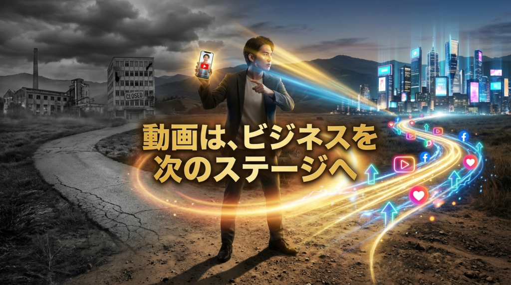 動画は、あなたのビジネスを「次のステージ」へ連れていく