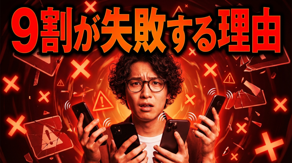 「とりあえず全部やる」が、最悪の選択である理由