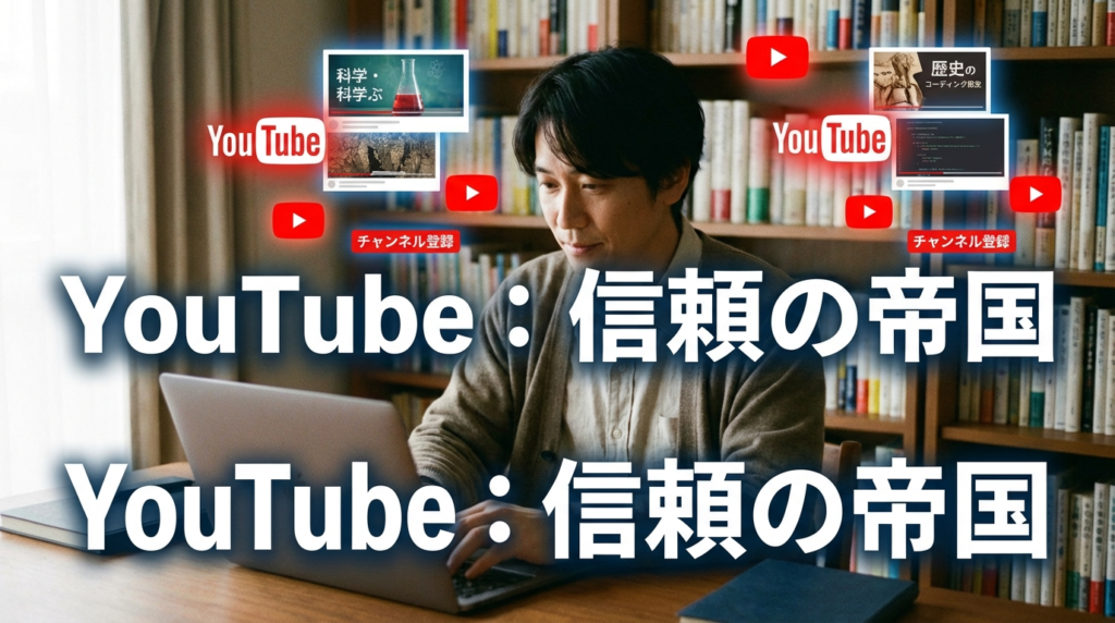 YouTube:「信頼」と「専門性」を確立する、長尺動画の帝国