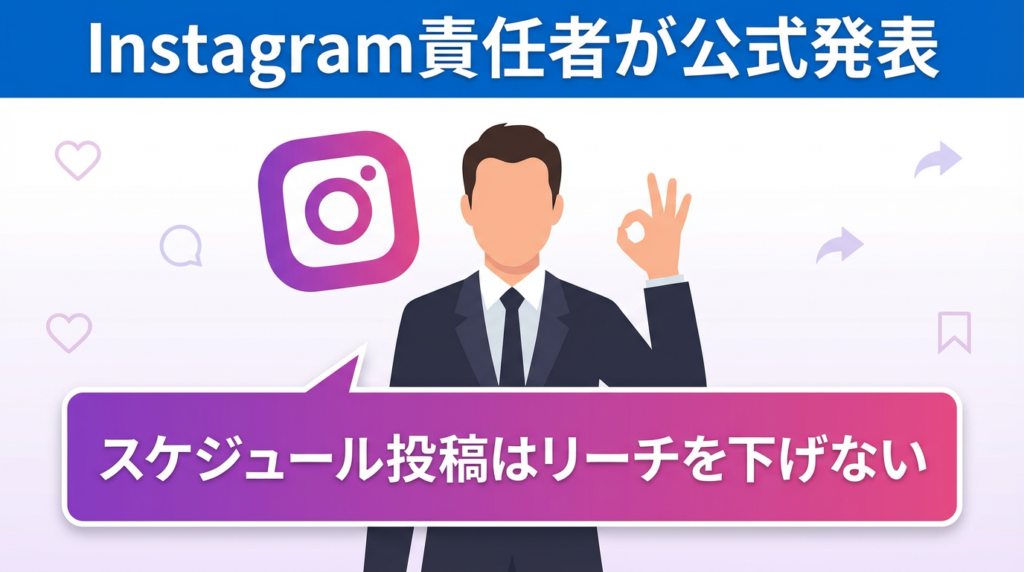 Instagram責任者が公式に否定