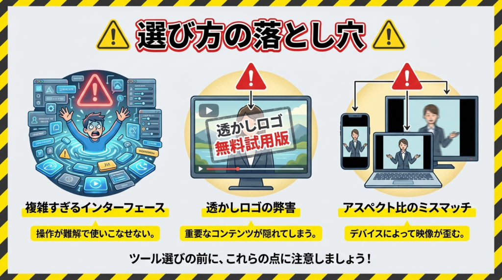 あなたが見落としている「選び方の落とし穴」