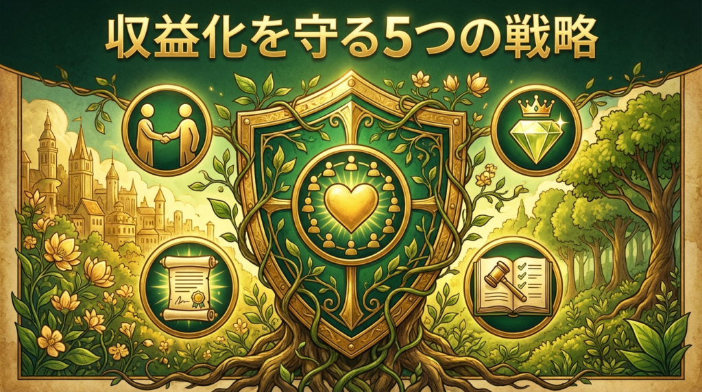 収益化停止を回避するための5つの戦略