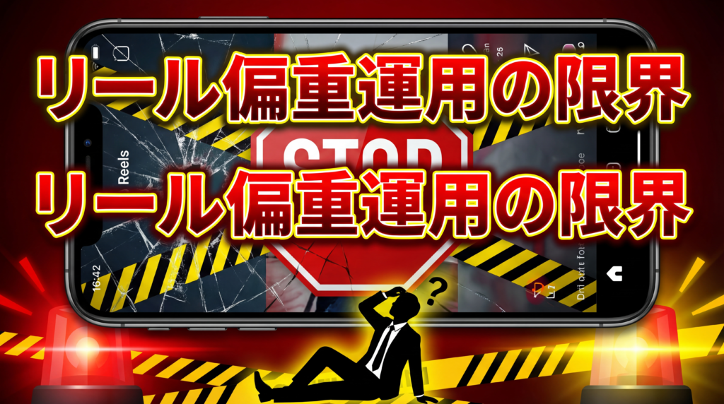 2. リール偏重運用が限界を迎えている3つの理由