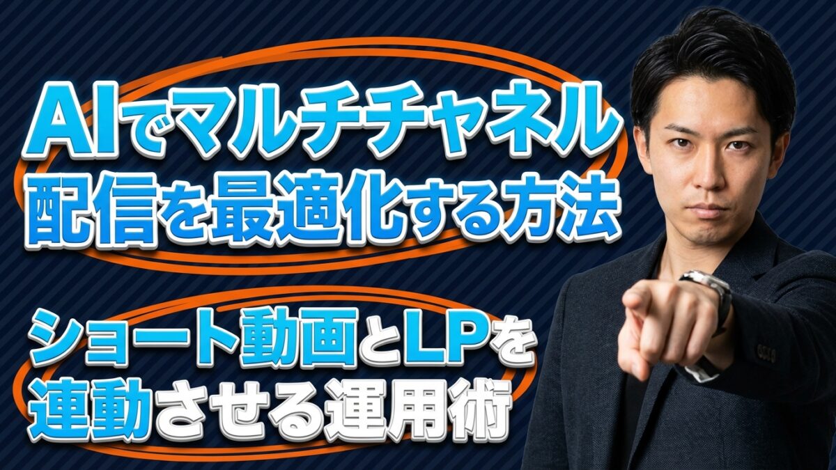 AIでマルチチャネル配信を最適化する方法 アイキャッチ
