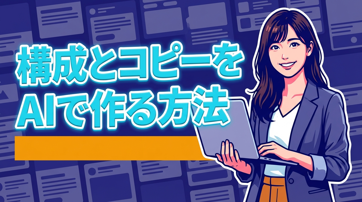 構成とコピーをAIで作る方法