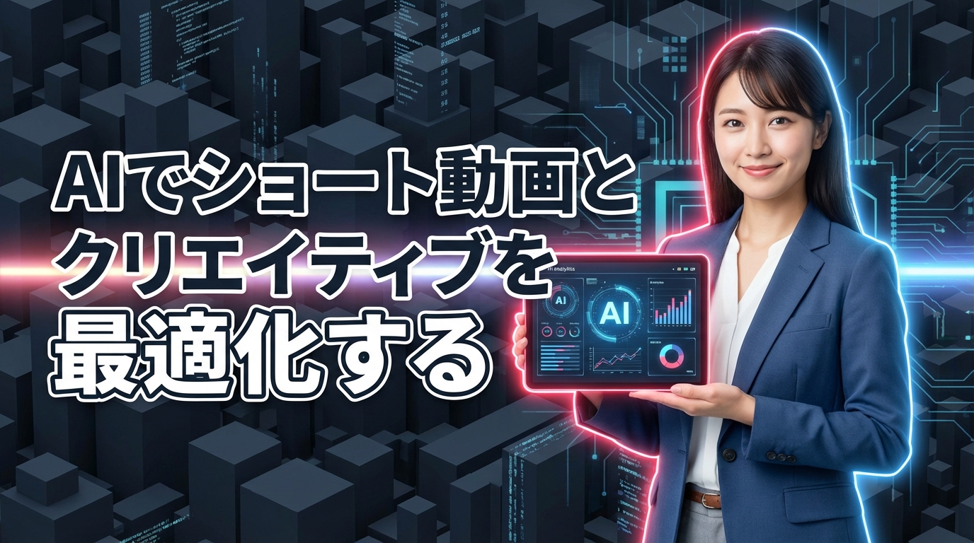 AIでショート動画とクリエイティブを最適化する