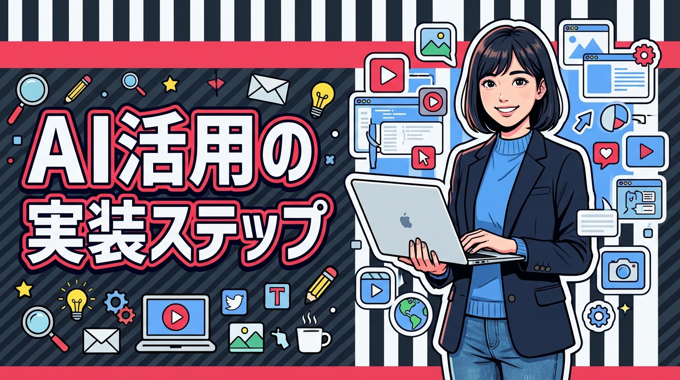 AI活用の実装ステップ