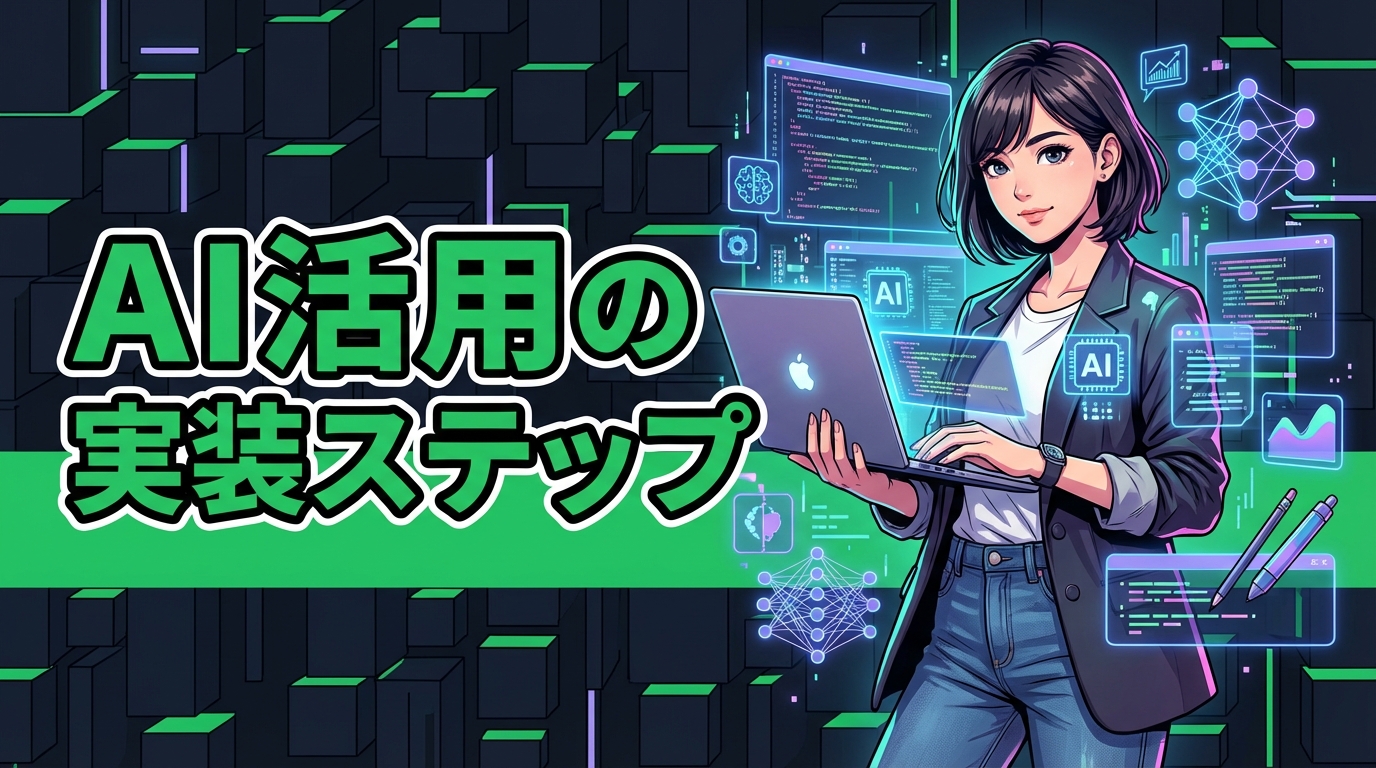 AI活用の実装ステップ