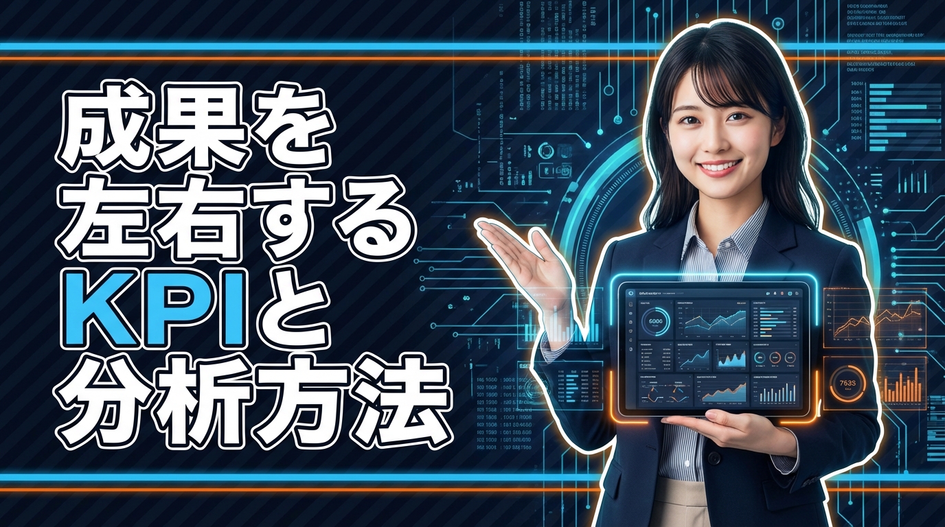 成果を左右するKPIと分析方法