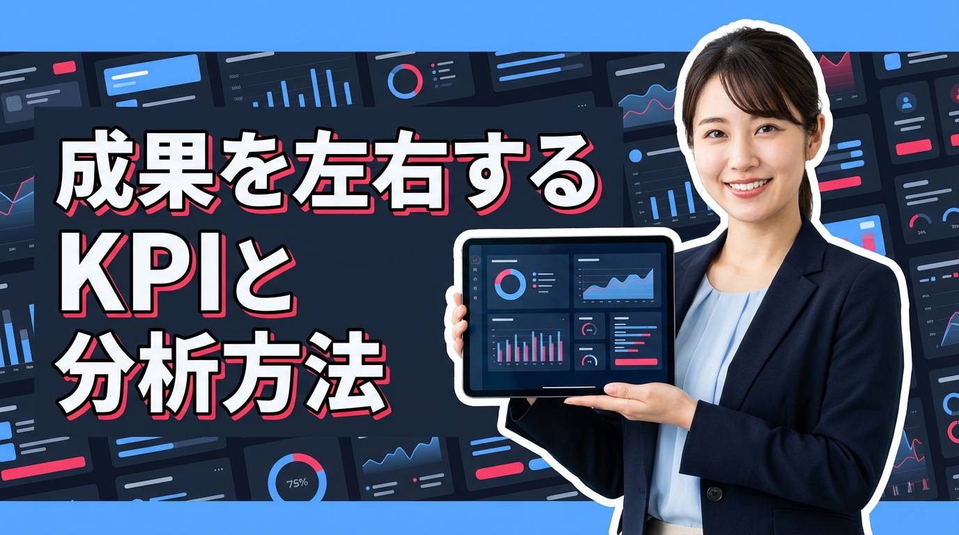 成果を左右するKPIと分析方法
