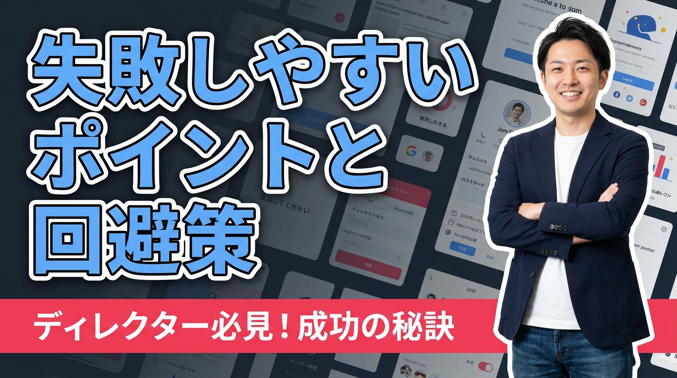 失敗しやすいポイントと回避策