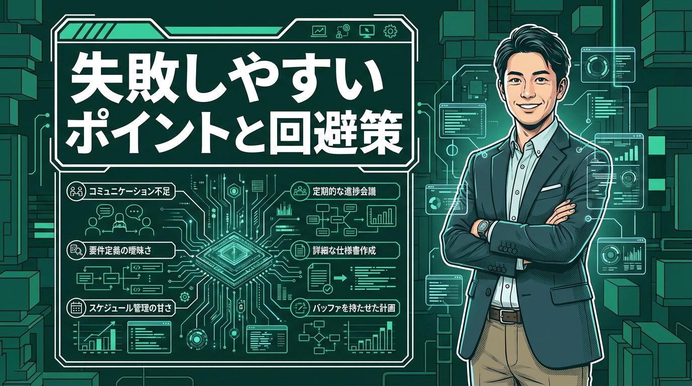 失敗しやすいポイントと回避策