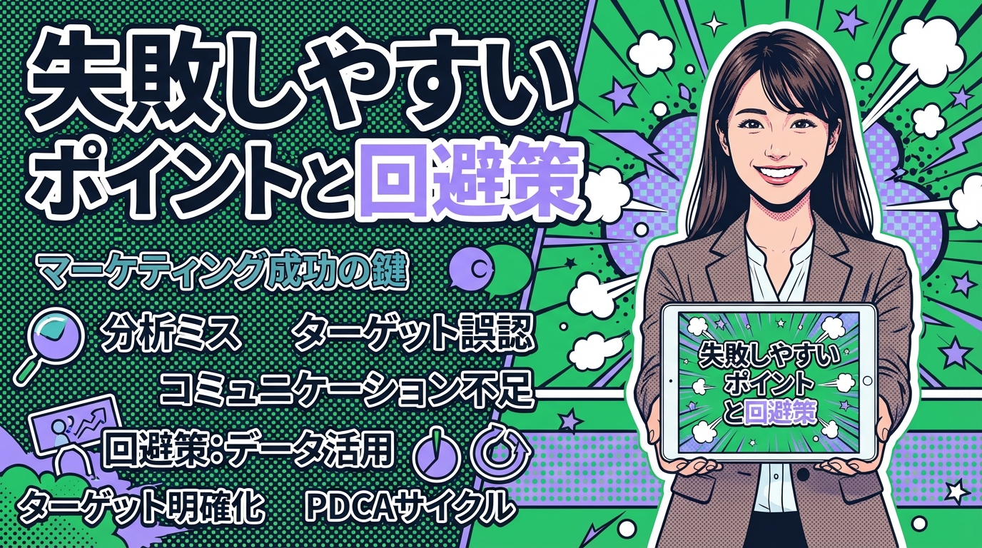 失敗しやすいポイントと回避策