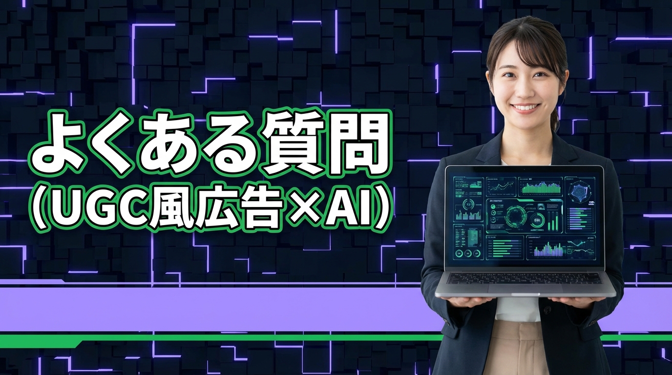 よくある質問(UGC風広告×AI)