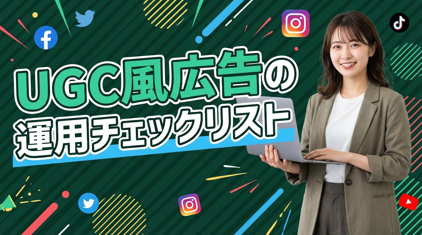 UGC風広告の運用チェックリスト