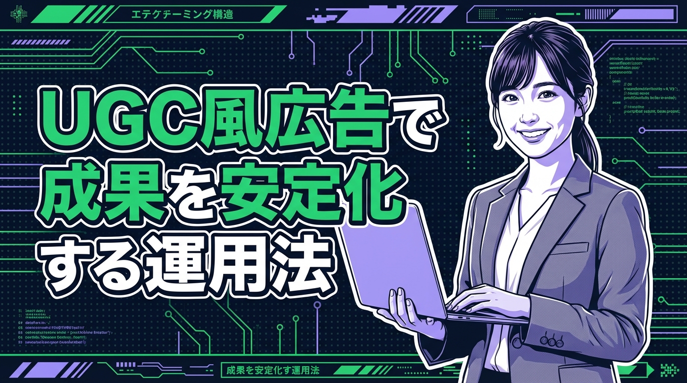 UGC風広告で成果を安定化する運用法