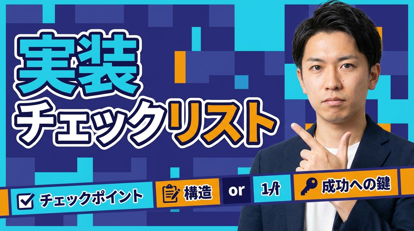 実装チェックリスト