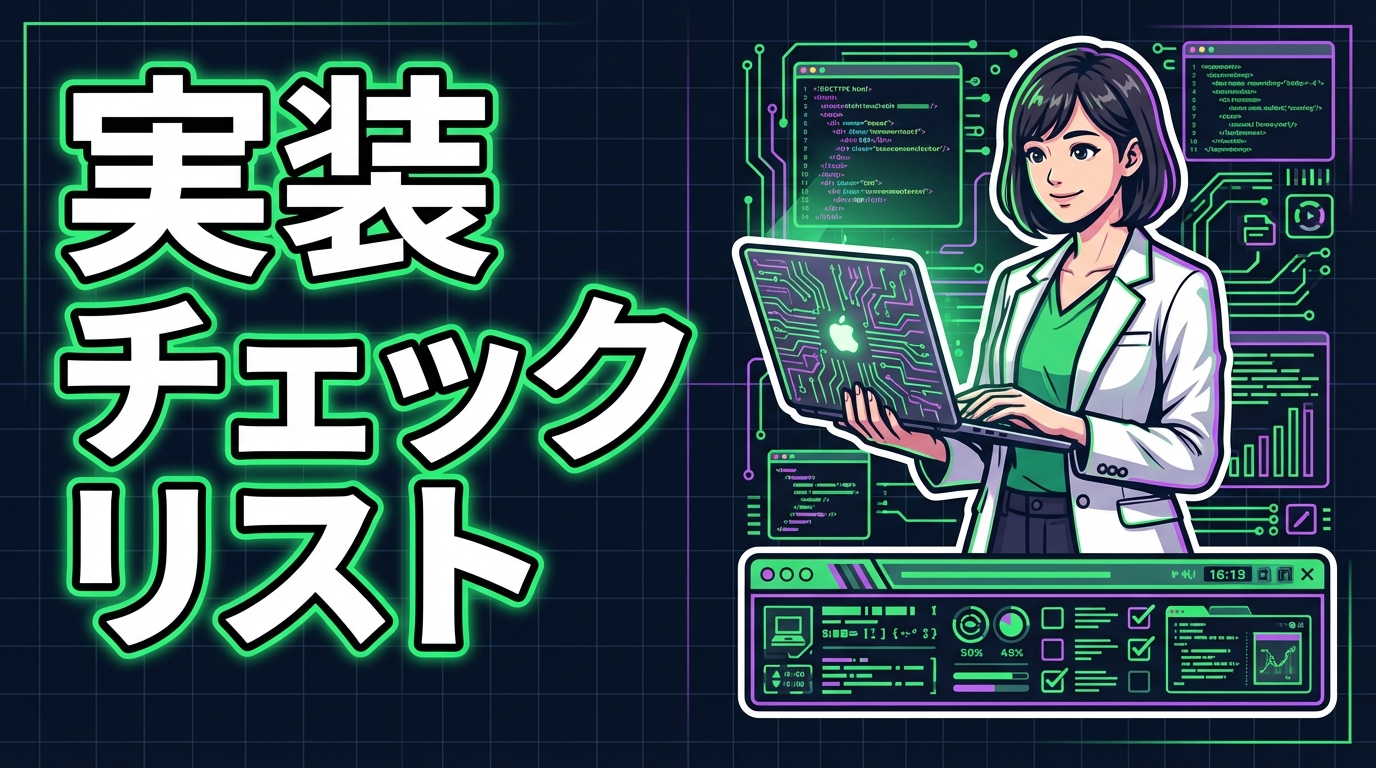 実装チェックリスト