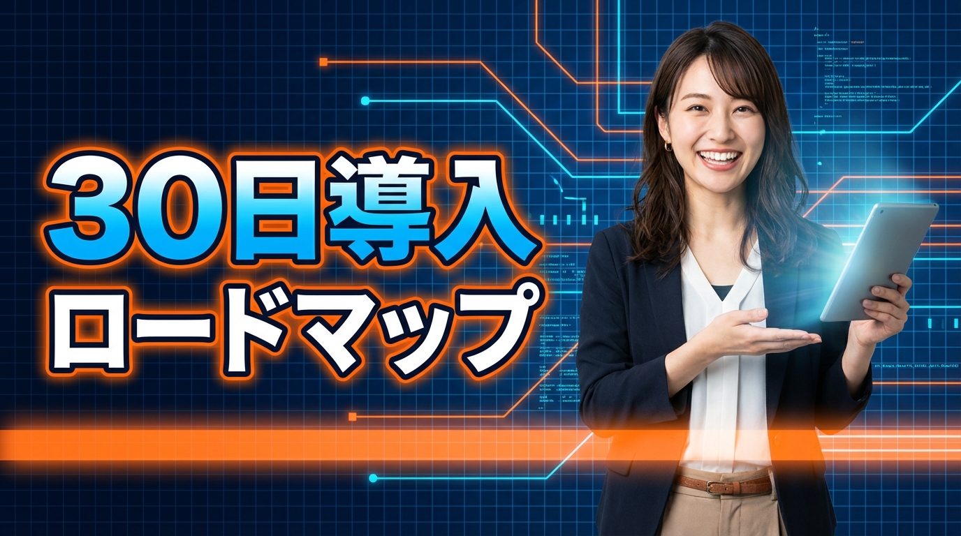 30日導入ロードマップ