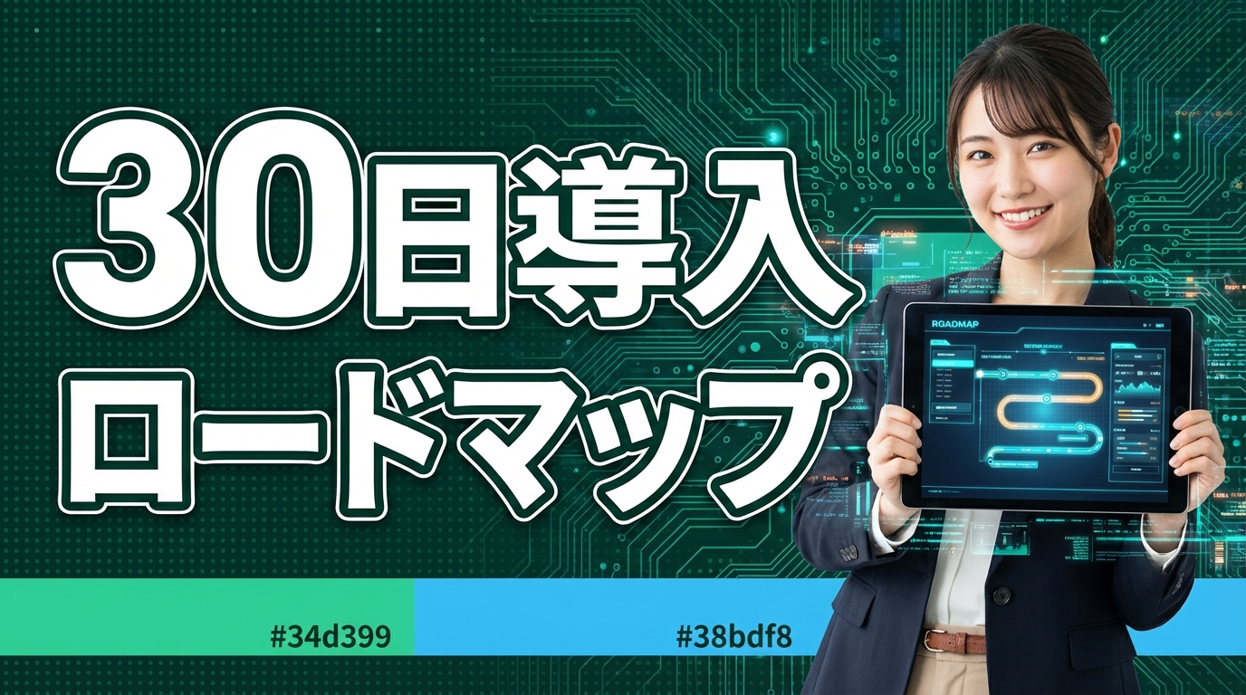 30日導入ロードマップ