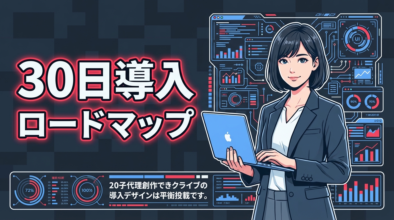 30日導入ロードマップ