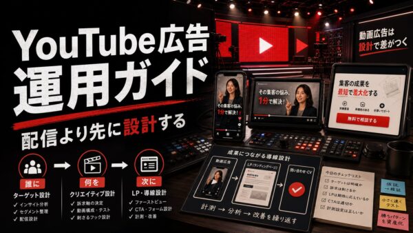 YouTube広告運用の基本｜目的別KPIとクリエイティブ改善の進め方